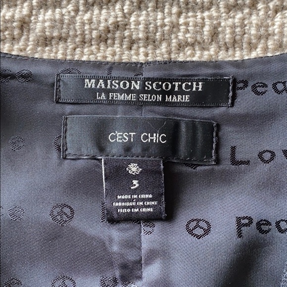 Thick Black Maison Scotch Vest with Bow Detailing - Picture 4 of 5
